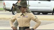Marine Recruit Depot San Diego Welcomes Its First Female Recruits