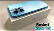 Xiaomi Redmi Note 12 Blue - Unboxing Visual Review