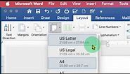 How To Change Paper Size In Word To A3