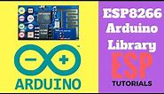 ESP8266 Library For Arduino IDE - Installation Steps | myelectronicslab.com