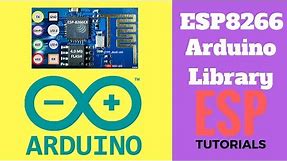 ESP8266 Library For Arduino IDE - Installation Steps | myelectronicslab.com