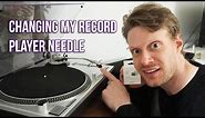 Changing my Audio-Technica Record Player Needle
