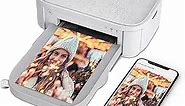 HP Sprocket Studio Plus WiFi Printer – Wirelessly Prints 4x6” Photos from Your iOS & Android Device, White