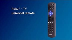 SRP6320R/27 - Philips Roku + TV Universal Remote