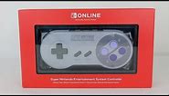 Nintendo Switch Online SNES Controller Unboxing/Review!