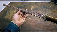 Restoration of The 100 Years Old Antique Sword [1m Long]