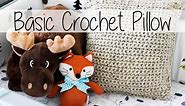 Basic Crochet Pillow - the easiest ever! | Sewrella