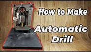 How to make DIY Automatic Drill PCB | PCB drilling Machine