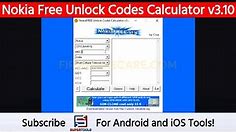 Nokia Free Unlock Codes Calculator v3.10 - Feature Phones Repair Tool | Super Tools