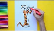 How to draw Hobbes [Calvin and Hobbes]