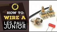 How to wire a Les Paul Junior