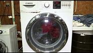 Quick Full Cycle Bosch Vision 500 Series Front Load Washer with Red LED Display - WFVC6450UC ?