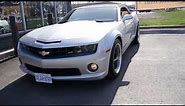 2012 CHEVROLET CAMARO SS WITH 20 INCH STAGGERED RIMS & TIRES