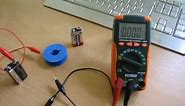 How to test the internal resistance of a battery