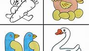Dibujos fáciles de animales para recrear
