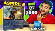 *A Powerful Thin Laptop* - Acer Aspire 5 (2023) | i5 13th Gen RTX 2050 🔥