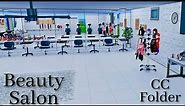 Sims 4 Build Beauty Salon | CC Folder & DOWNLOAD