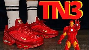 I LOVE THESE, 3000 Nike AIR MAX PLUS 3 'IRON MAN' On Foot Review