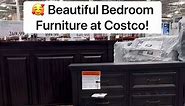 🥰 Beautiful Bedroom Furniture at Costco! This set includes the storage bed in king or queen size, an 8-drawer chest, and a nightstand, all sold separately! ($269.99-$899.99) #costco #bedroom