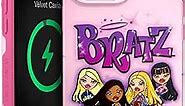 Velvet Caviar x Bratz Case Compatible with iPhone 15 PRO MAX Girly - Cute Protective Phone Cases for Women Girls - Compatible with MagSafe - Bratz Dolls Accessories - Pink Airbrush Angelz