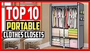 ✅ Top 10 Best Portable Clothes Closets of 2023