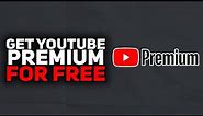 How To Get YouTube Premium For Free (3/6 MONTHS) (No Credit Card Needed / No Crack) | 2024 Easy