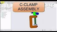 Assembly of C Clamp in Cre o For Beginner