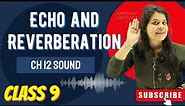Echo and Reverberation | Reflection of Sound | Chapter 12 | Sound | Class 9 Science