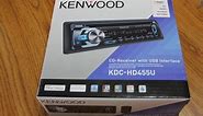 Kenwood KDC-HD455U - Installation - Unboxing - First Look