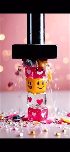 Hydraulic Press vs Christmas Toy 😱Tital | #hydraulic press