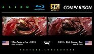 Blu-ray Versus - Alien (2010 vs 2019) Comparatif 8K ULTRA HD
