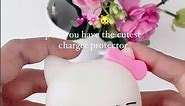 Hello Kitty Charge Buddy iPhone charger 3D protector | Compatible with 20W USB-C Adapter Charger