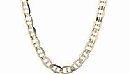 Men's 14k Yellow Gold Chain Necklace, 24\"
