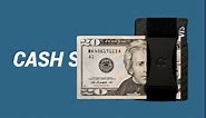 The Ridge Minimalist Slim Wallet For Men - RFID Blocking Front Pocket Credit Card Holder - Metal Wallet For Men With Money Clip (Forest Green)