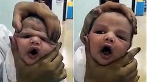 Cruel nurses filmed giggling as they squashed newborn's head are struck off