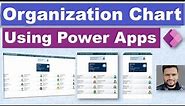 Power Apps Org Chart - How to Build Tutorial
