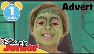 Marvel | Hulk Face Painting Tutorial | Disney Junior UK #AD