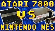 Nintendo NES vs Atari 7800! 28 Games Compared!