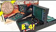 How To Play The Game Electronic Battleship, 1979 Milton Bradley Toys - A Computer Memory Game