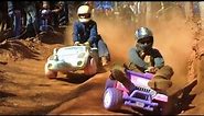 EXTREME BARBIE JEEP RACING 2012