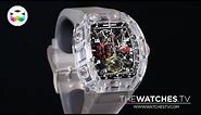 The incredible sapphire RM056 by Richard Mille
