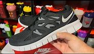 Nike Free Run 2 Black White Unboxing And Review!