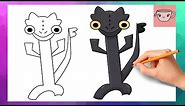 How To Draw Toothless Dancing Meme | Cute Easy Drawing Tutorial
