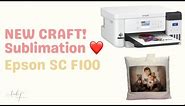 Epson SC F100 Series Sublimation Printer (F170) | New Craft Unlocked | 2024 Projects