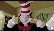 The cat in the hat shows the kids something magical (meme)