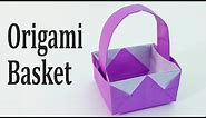 Origami Easter Basket Tutorial (Traditional)