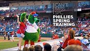 Experience Phillies Spring Training in Clearwater, Florida