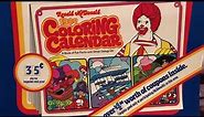 McDonald’s 1980 Coloring Calendars 80s Then 80s Now