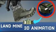 HOW A LAND MINE WORKS?.|| Anti-tank mines and Anti-personnel mines |learn from the base||