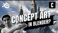 Blender Beginners For Concept Art - TUTORIAL